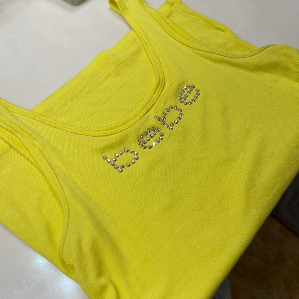Bebe Yellow Lg Top